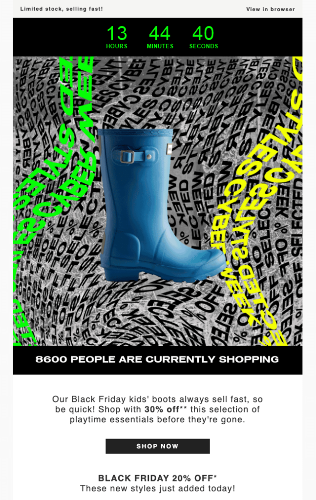 Hunter Black Friday