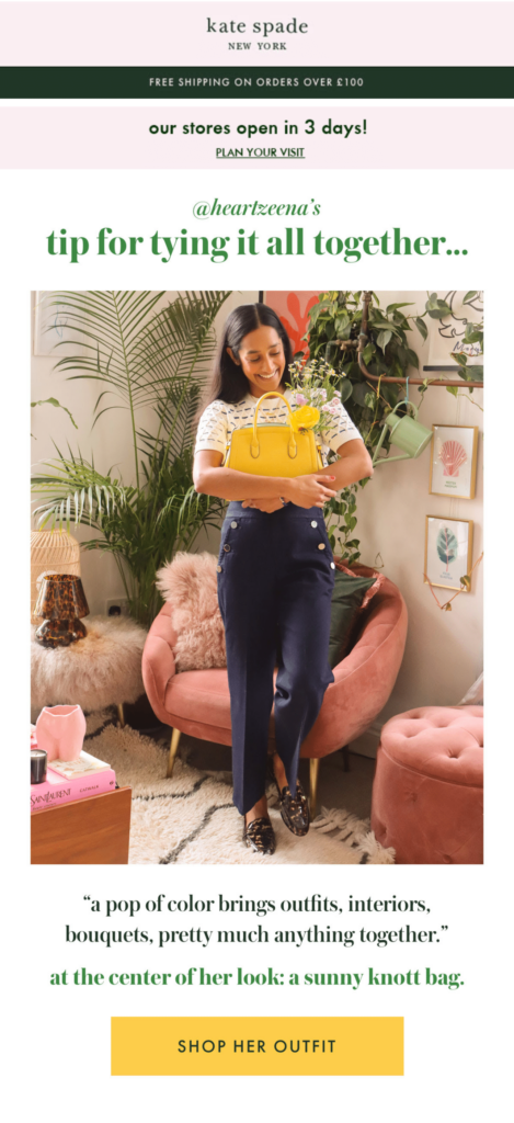 Kate Spade Countdown