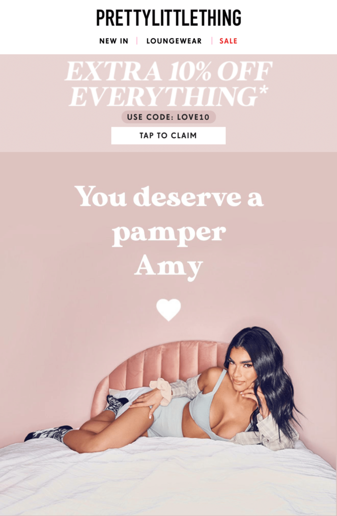 Pretty Little Thing Personalized Image